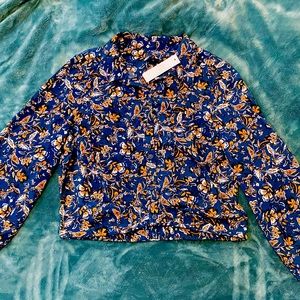 NWT - Drew Cropped Shirt